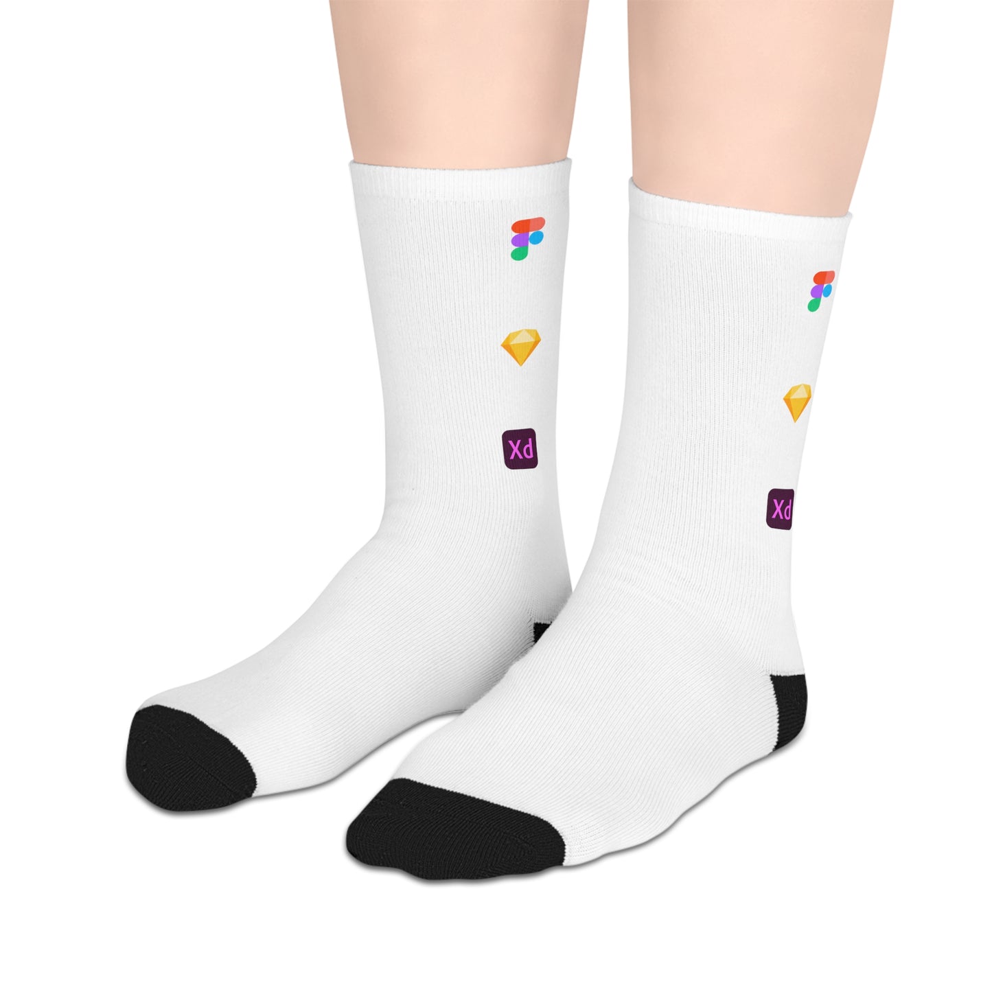 UX Tools Mid-length Socks_Colored Icons