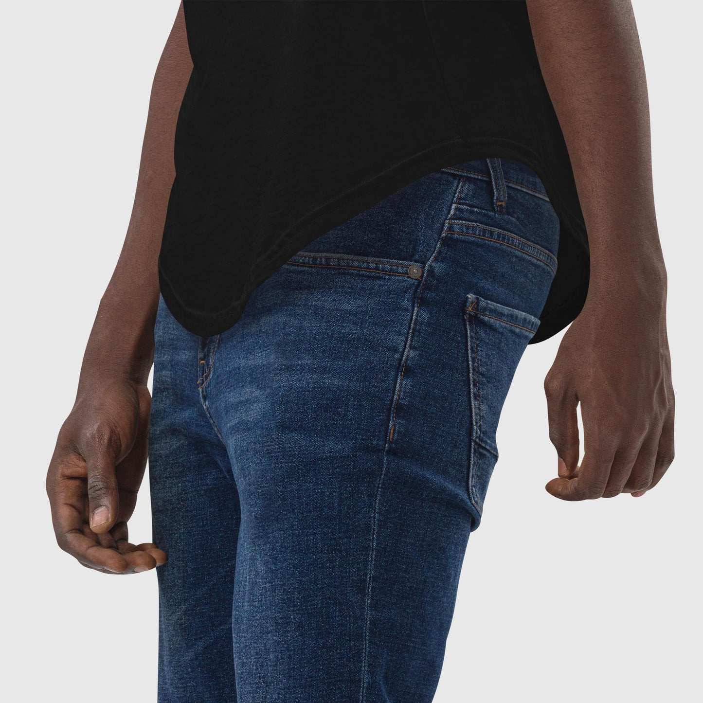 Men's Curved Hem T-Shirt