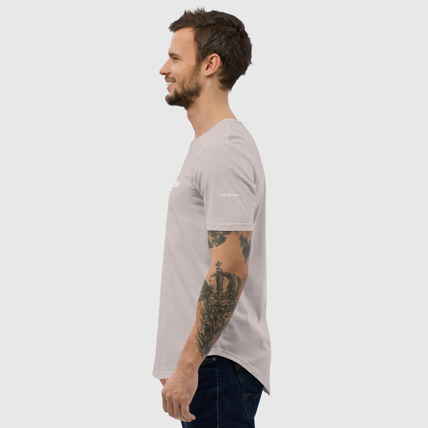 Men's Curved Hem T-Shirt