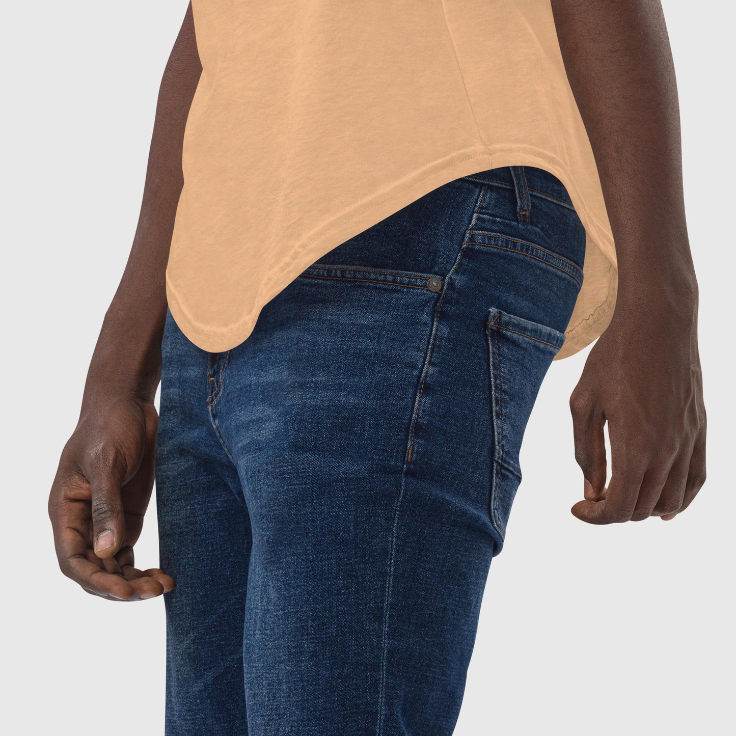 Men's Curved Hem T-Shirt