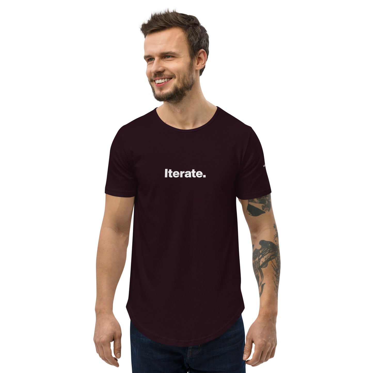 Men's Curved Hem T-Shirt