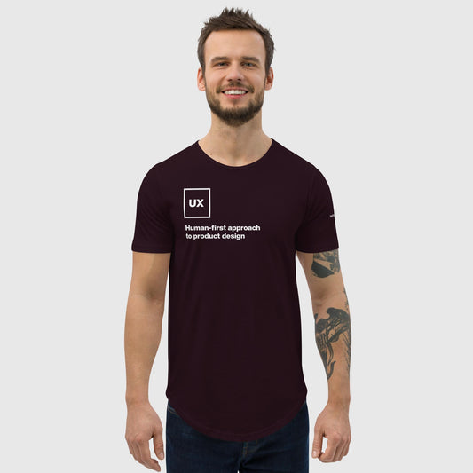 Men's Curved Hem T-Shirt